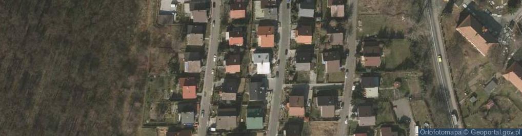 Zdjęcie satelitarne Dębowa ul.