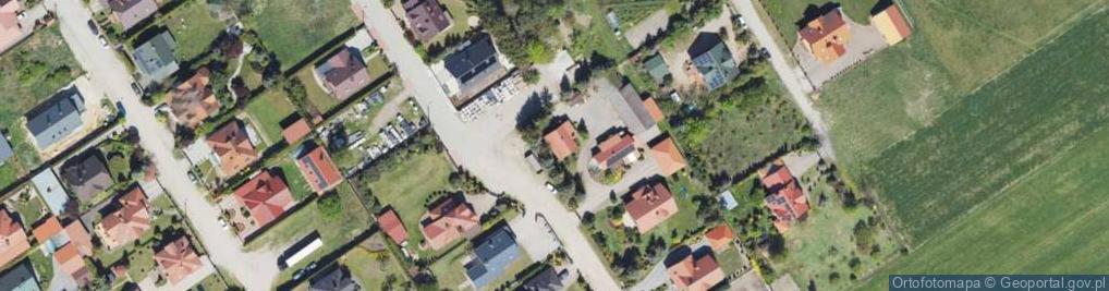 Zdjęcie satelitarne Dębowa ul.