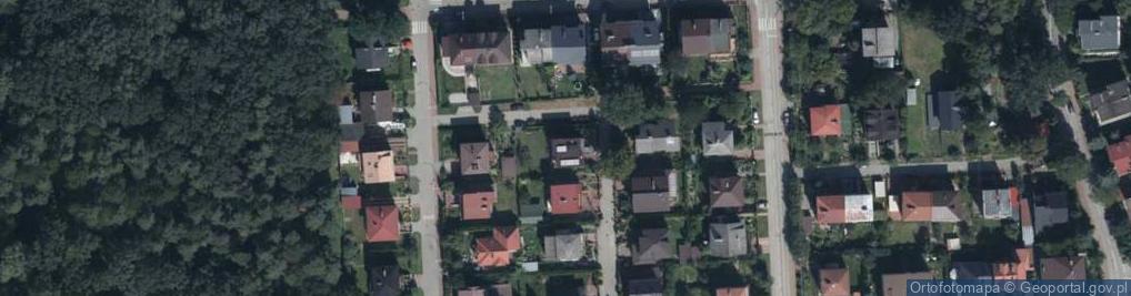Zdjęcie satelitarne Dębowa ul.