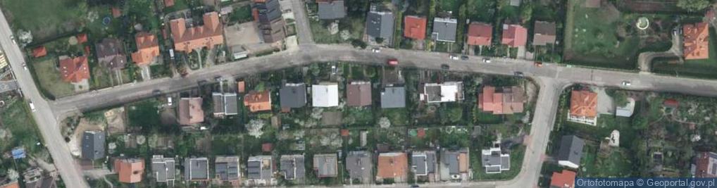 Zdjęcie satelitarne Dębowa ul.