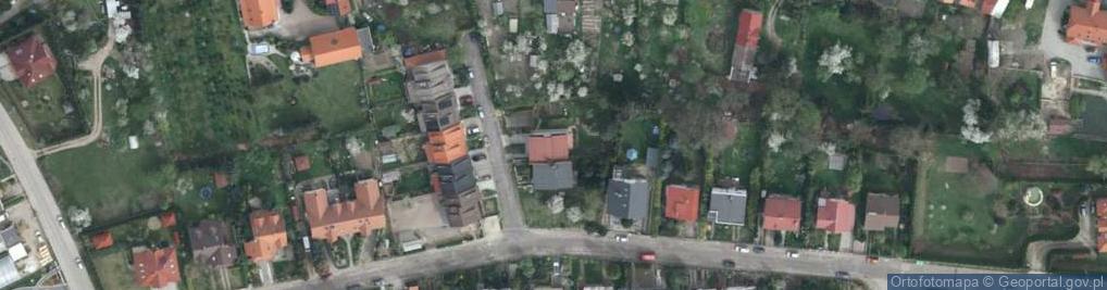 Zdjęcie satelitarne Dębowa ul.