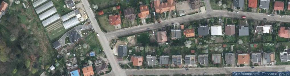 Zdjęcie satelitarne Dębowa ul.