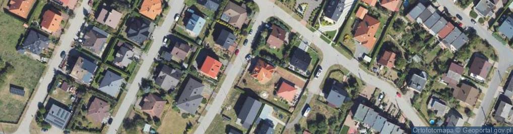 Zdjęcie satelitarne Dębowa ul.