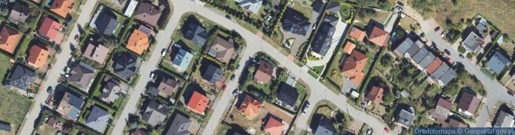 Zdjęcie satelitarne Dębowa ul.