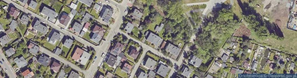 Zdjęcie satelitarne Dębowa ul.
