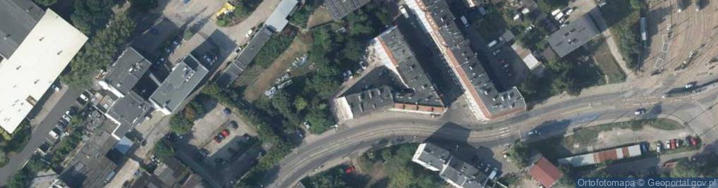 Zdjęcie satelitarne Dębogórska ul.