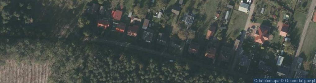 Zdjęcie satelitarne Dębowa ul.