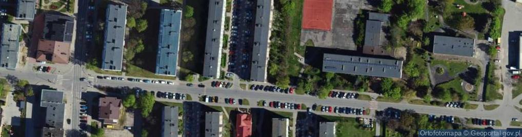 Zdjęcie satelitarne Dekutowskiego-Zapory Hieronima, mjr. ul.
