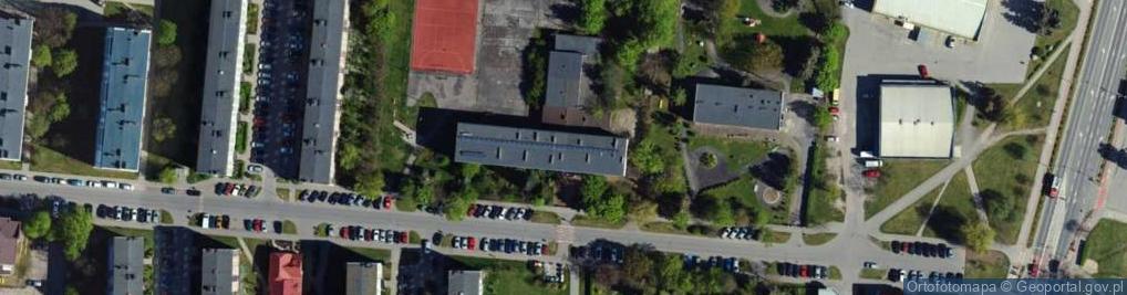 Zdjęcie satelitarne Dekutowskiego-Zapory Hieronima, mjr. ul.