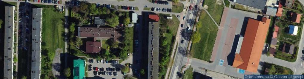 Zdjęcie satelitarne Dekutowskiego-Zapory Hieronima, mjr. ul.