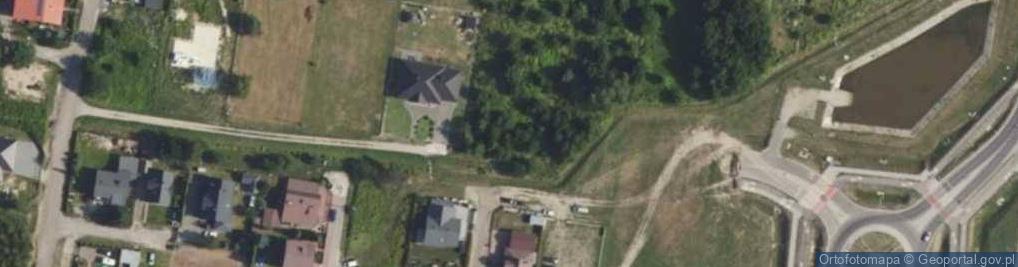 Zdjęcie satelitarne Dębowa ul.