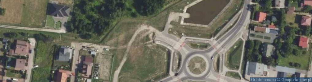 Zdjęcie satelitarne Dębowa ul.