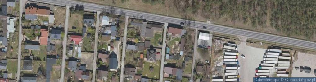 Zdjęcie satelitarne Dębowa ul.