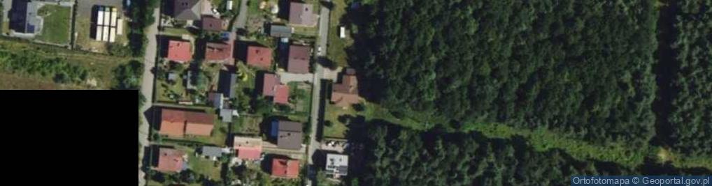 Zdjęcie satelitarne Dębowa ul.