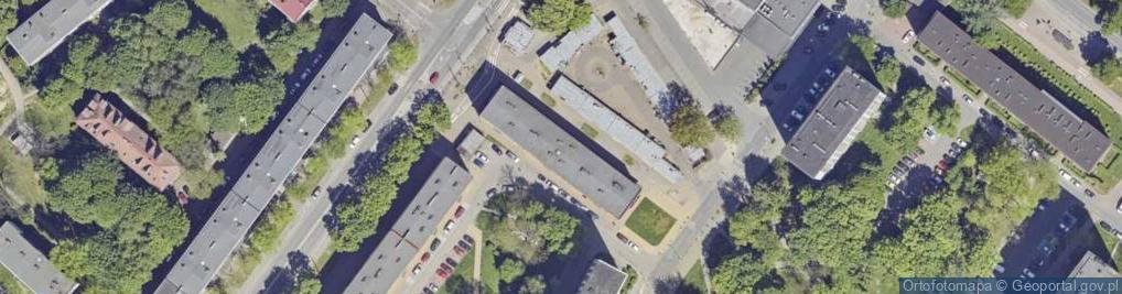 Zdjęcie satelitarne Dębowa ul.