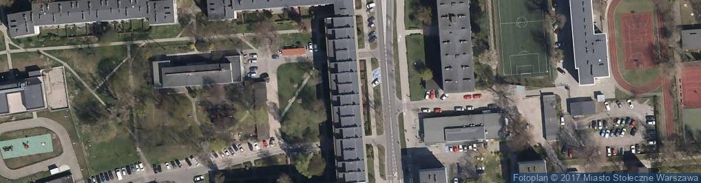 Zdjęcie satelitarne Deotymy ul.