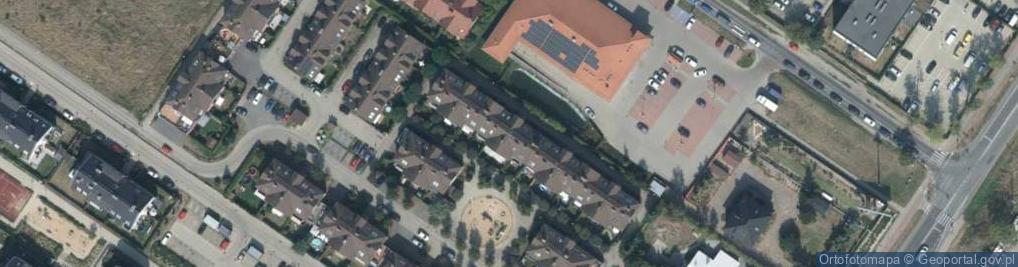 Zdjęcie satelitarne Dębowa ul.