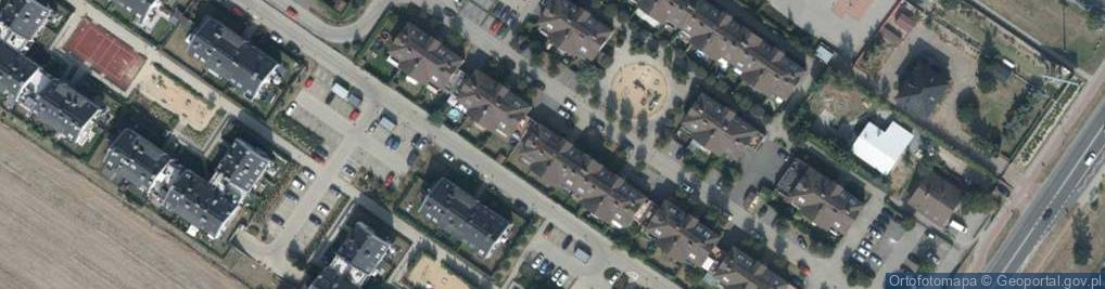 Zdjęcie satelitarne Dębowa ul.
