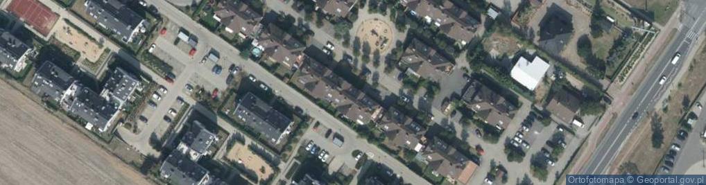 Zdjęcie satelitarne Dębowa ul.