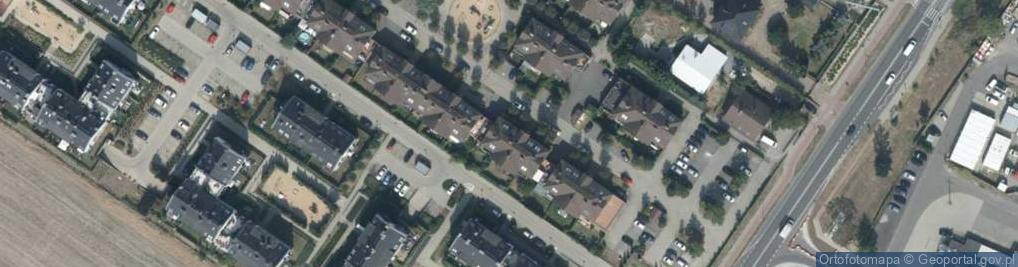 Zdjęcie satelitarne Dębowa ul.