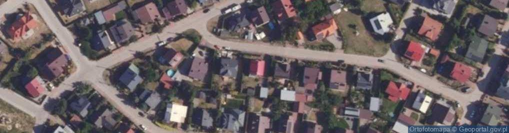 Zdjęcie satelitarne Dębowa ul.