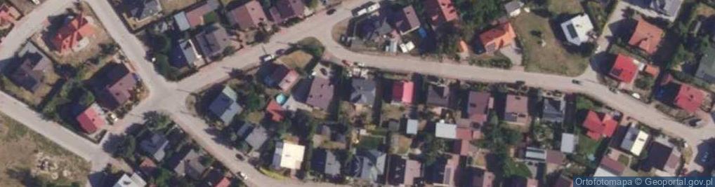 Zdjęcie satelitarne Dębowa ul.