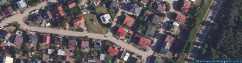 Zdjęcie satelitarne Dębowa ul.