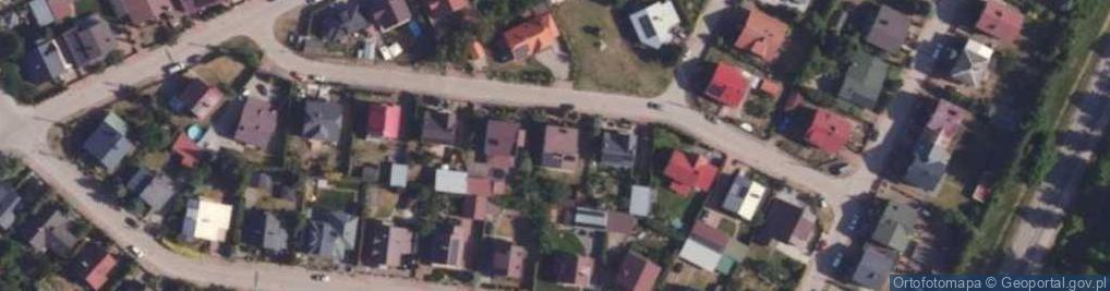 Zdjęcie satelitarne Dębowa ul.