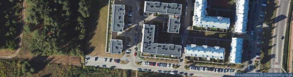 Zdjęcie satelitarne Dereniowa ul.