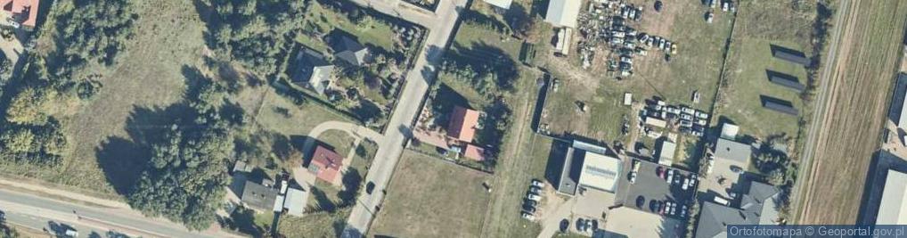 Zdjęcie satelitarne Dębowa ul.