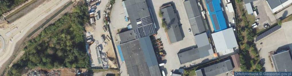 Zdjęcie satelitarne Dębowa ul.