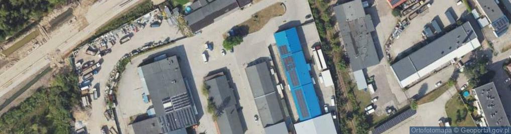Zdjęcie satelitarne Dębowa ul.