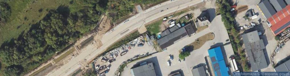 Zdjęcie satelitarne Dębowa ul.