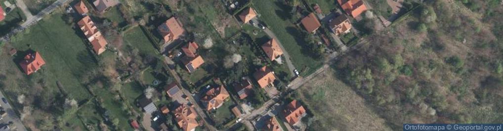Zdjęcie satelitarne Dębowa ul.