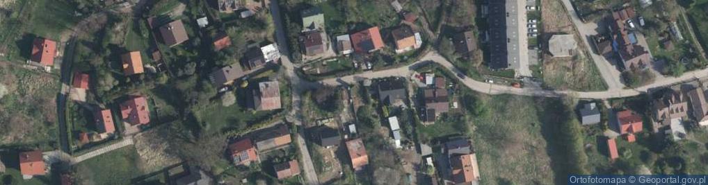 Zdjęcie satelitarne Dębowa ul.