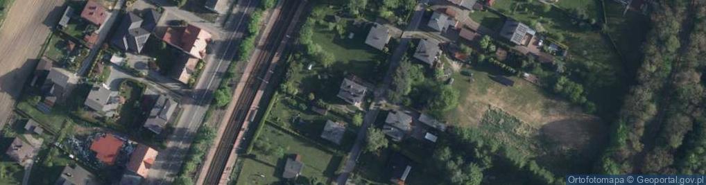 Zdjęcie satelitarne Dębowa ul.