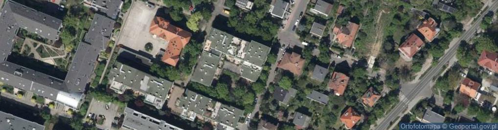 Zdjęcie satelitarne Deszczowa ul.
