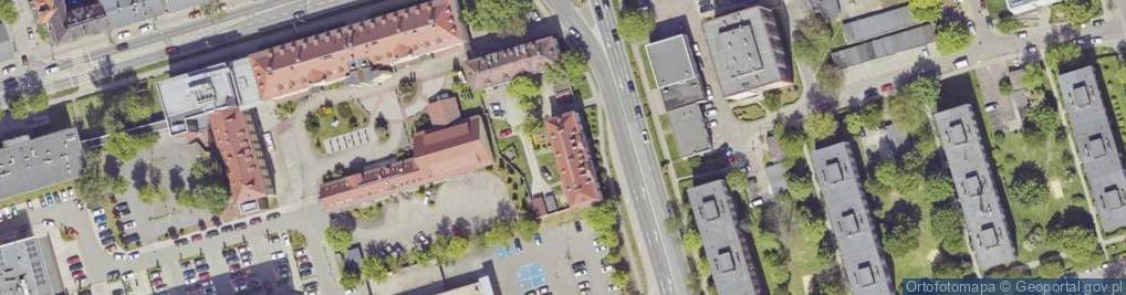 Zdjęcie satelitarne de Gaulle'a Charlesa, gen. ul.