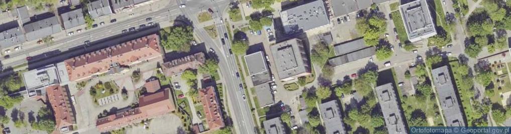Zdjęcie satelitarne de Gaulle'a Charlesa, gen. ul.