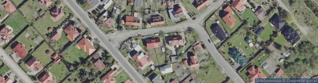 Zdjęcie satelitarne Dębowa ul.