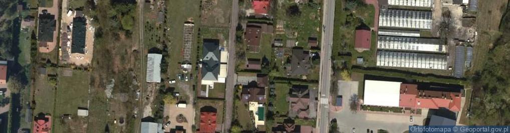 Zdjęcie satelitarne Dębowa ul.