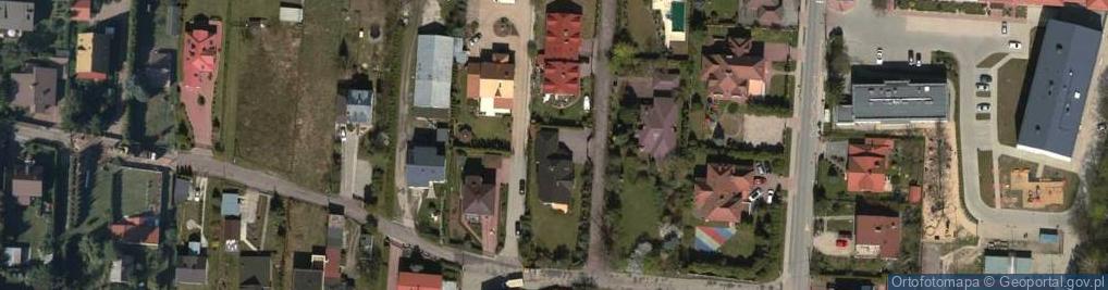 Zdjęcie satelitarne Dębowa ul.