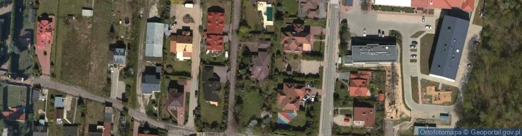 Zdjęcie satelitarne Dębowa ul.