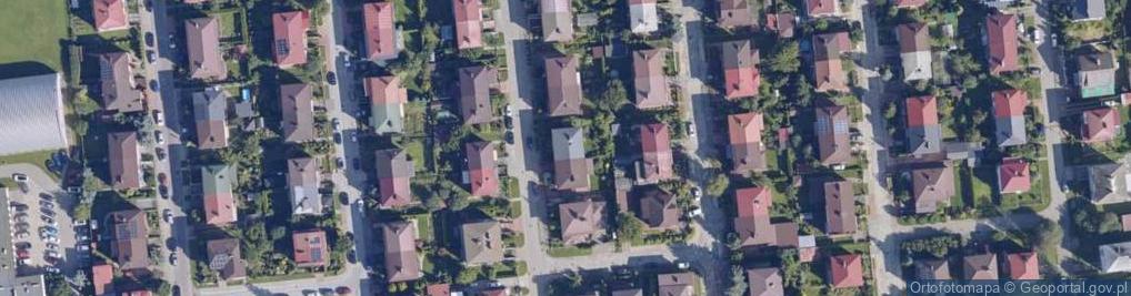 Zdjęcie satelitarne Dębowa ul.