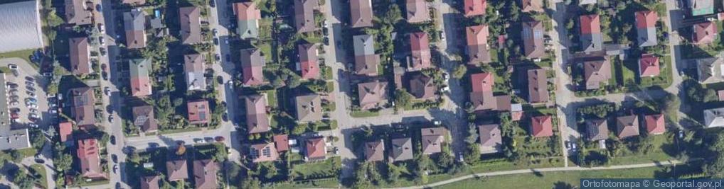 Zdjęcie satelitarne Dębowa ul.