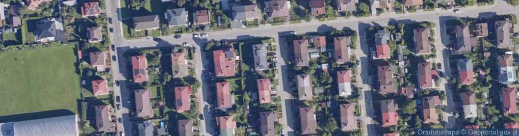 Zdjęcie satelitarne Dębowa ul.