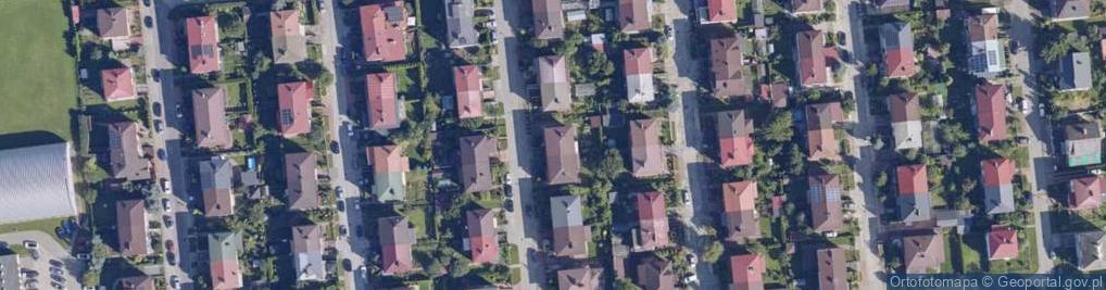 Zdjęcie satelitarne Dębowa ul.
