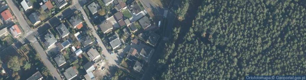 Zdjęcie satelitarne Dębowa ul.