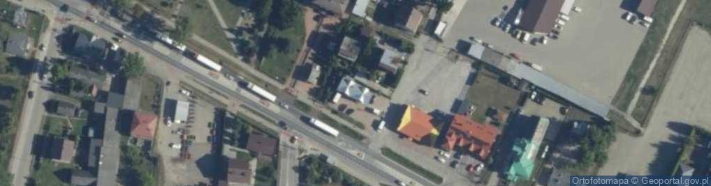 Zdjęcie satelitarne Dębowa ul.