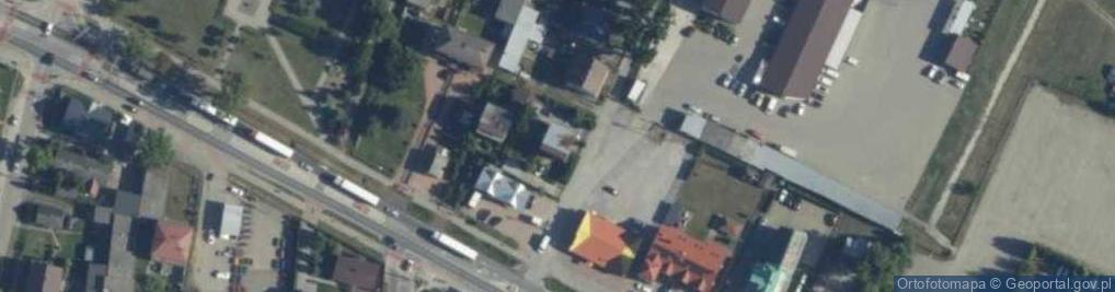 Zdjęcie satelitarne Dębowa ul.